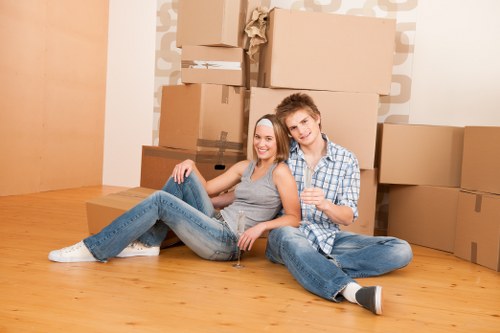 Local removals team planning a move in Hanworth