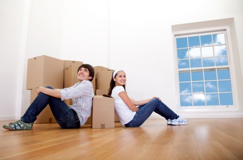 Safe and efficient household storage setup in Hanworth