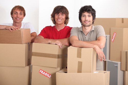 Business inventory stored safely in Hanworth self storage