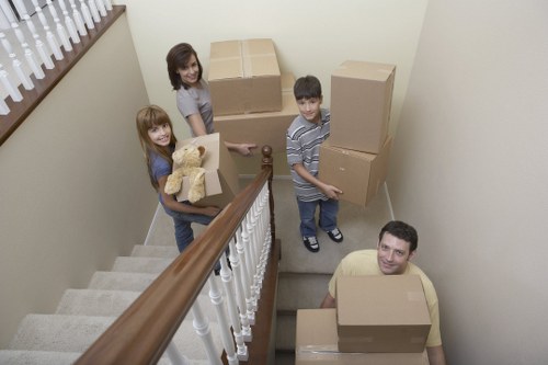 Secure furniture storage space for sofas and tables in Hanworth